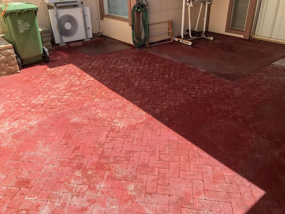 After: the same exterior surface after AAA Superior deep cleaning
