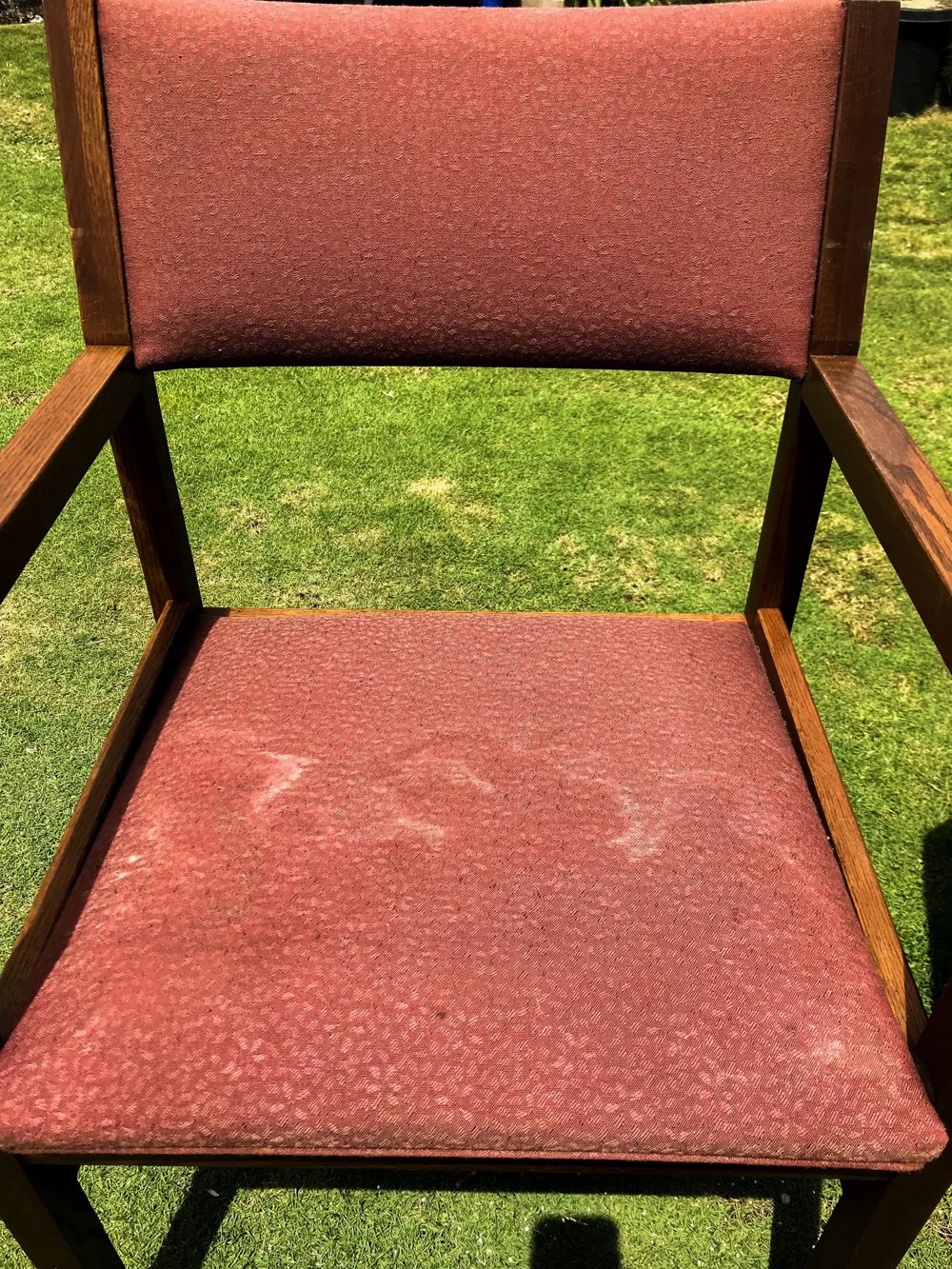 Before: upholstered furniture before professional cleaning by AAA Superior